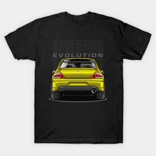 Lancer EVO IX GT (Monte Carlo Yellow) T-Shirt